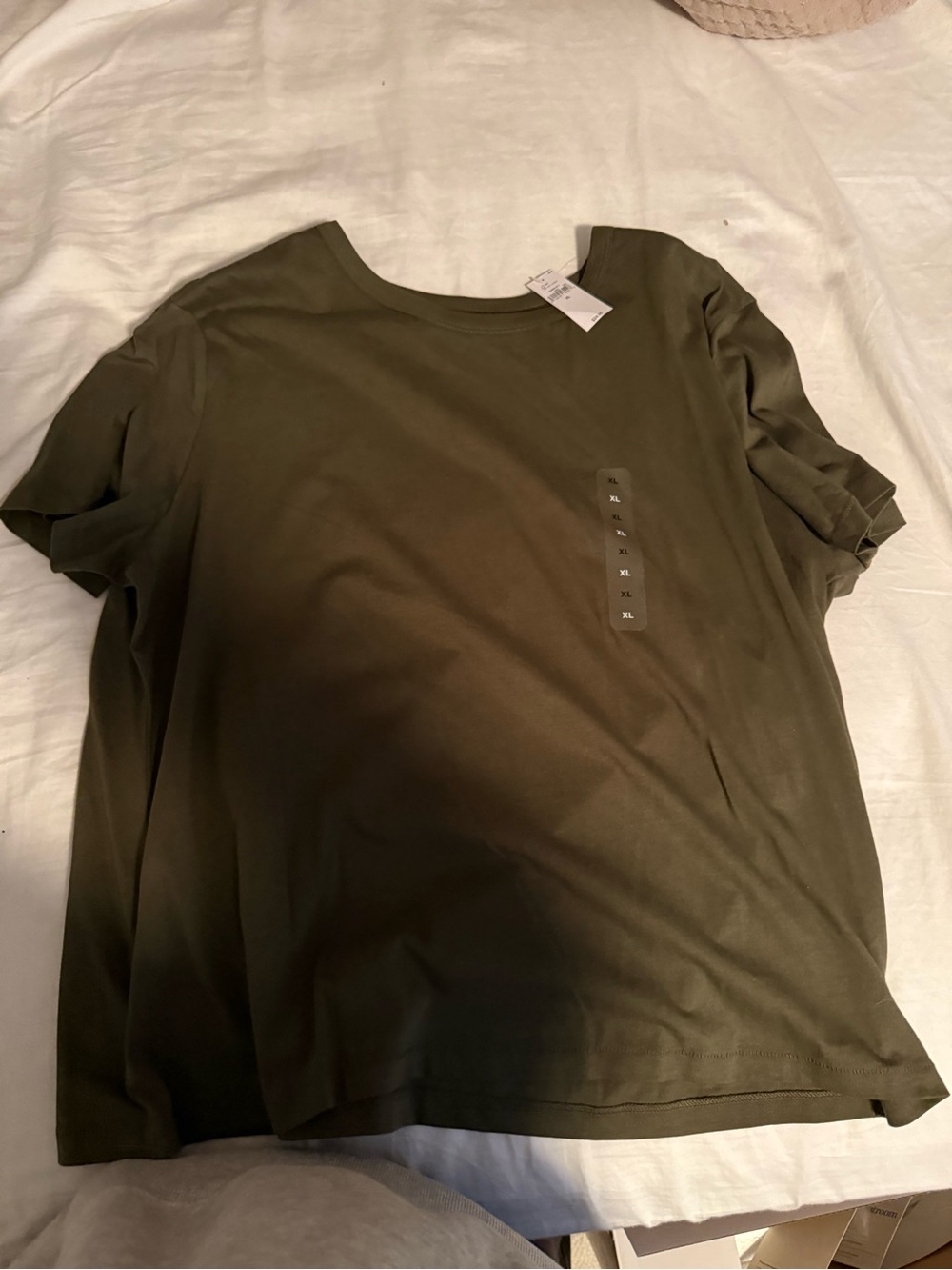 GAP Olive Green Short Sleeve Crew Tee